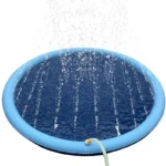 Tapis Splash Antidérapant avec Arroseur pour Enfants et Chiens – Piscine pour Chien et Pataugeoire – Image 2