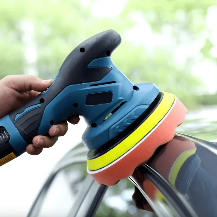 Polisseuse de voiture sans fil avec 2 batteries – Image 2