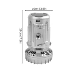 Lanterne de Camping Portable Solaire LED avec Ventilateur de Refroidissement – Image 2