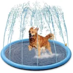 Tapis Splash Antidérapant avec Arroseur pour Enfants et Chiens – Piscine pour Chien et Pataugeoire – Image 3