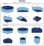 Piscine Extérieure Pliable pour Chien – Image 10