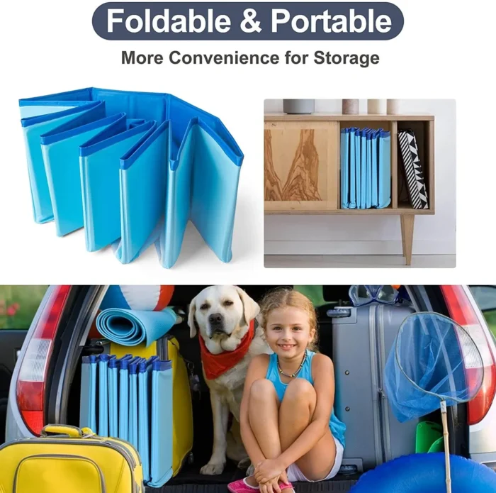 Piscine Extérieure Pliable pour Chien – Image 9