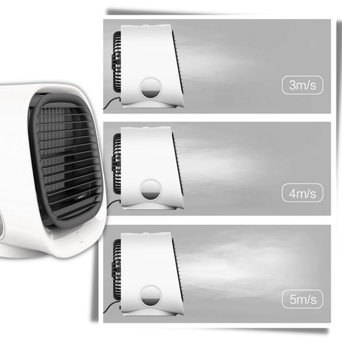 Climatiseur portable silencieux pour la maison et le bureau – Image 5