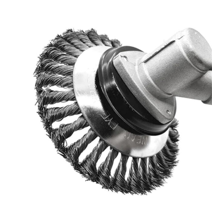 Brosse de Désherbage Métallique Universelle pour Débroussailleuse – Image 3
