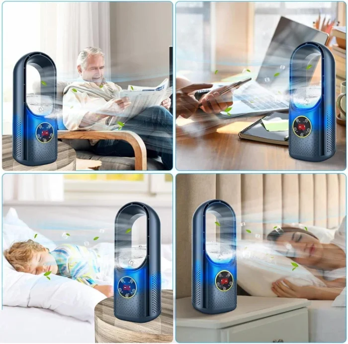 Climatiseur portable silencieux pour la maison et le bureau – Image 5