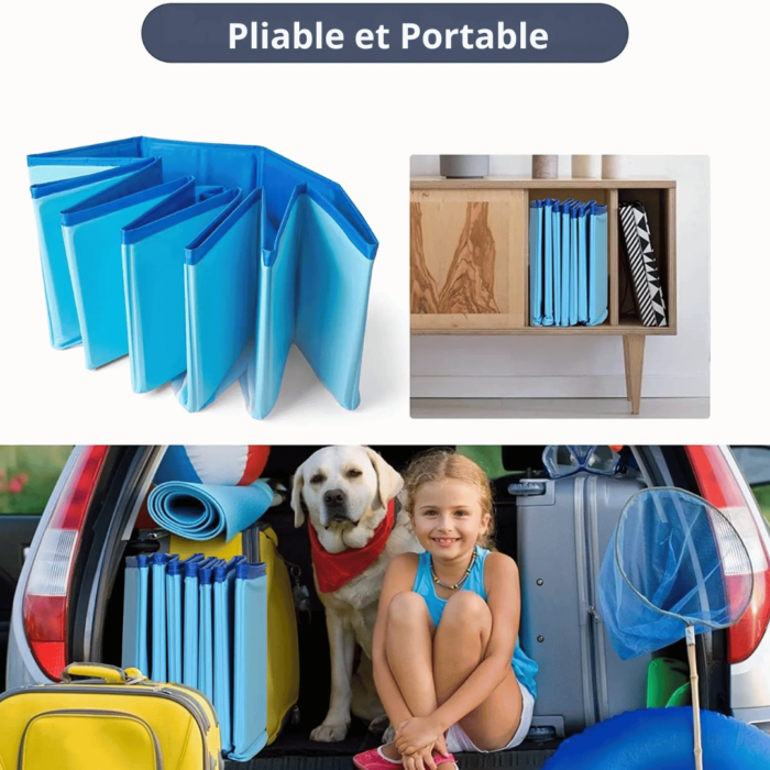 Piscine Pliable pour Chien – Image 8
