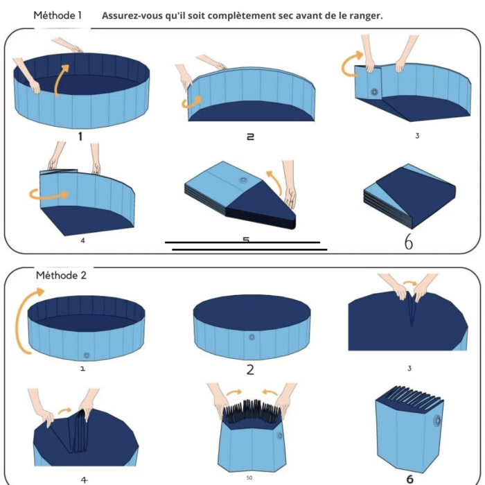 Piscine Pliable pour Chien – Image 9