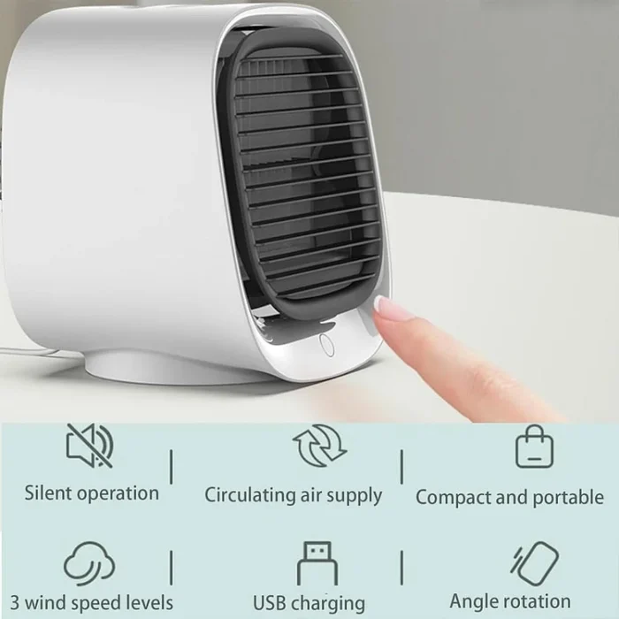 Climatiseur portable silencieux pour la maison et le bureau – Image 8