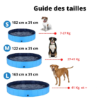 Piscine Pliable pour Chien – Image 2